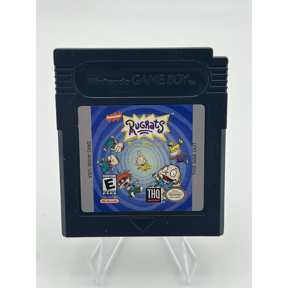 Rugrats Time Travelers Nintendo Game Boy Color  GBC Authentic Cart‎ Only Tested
